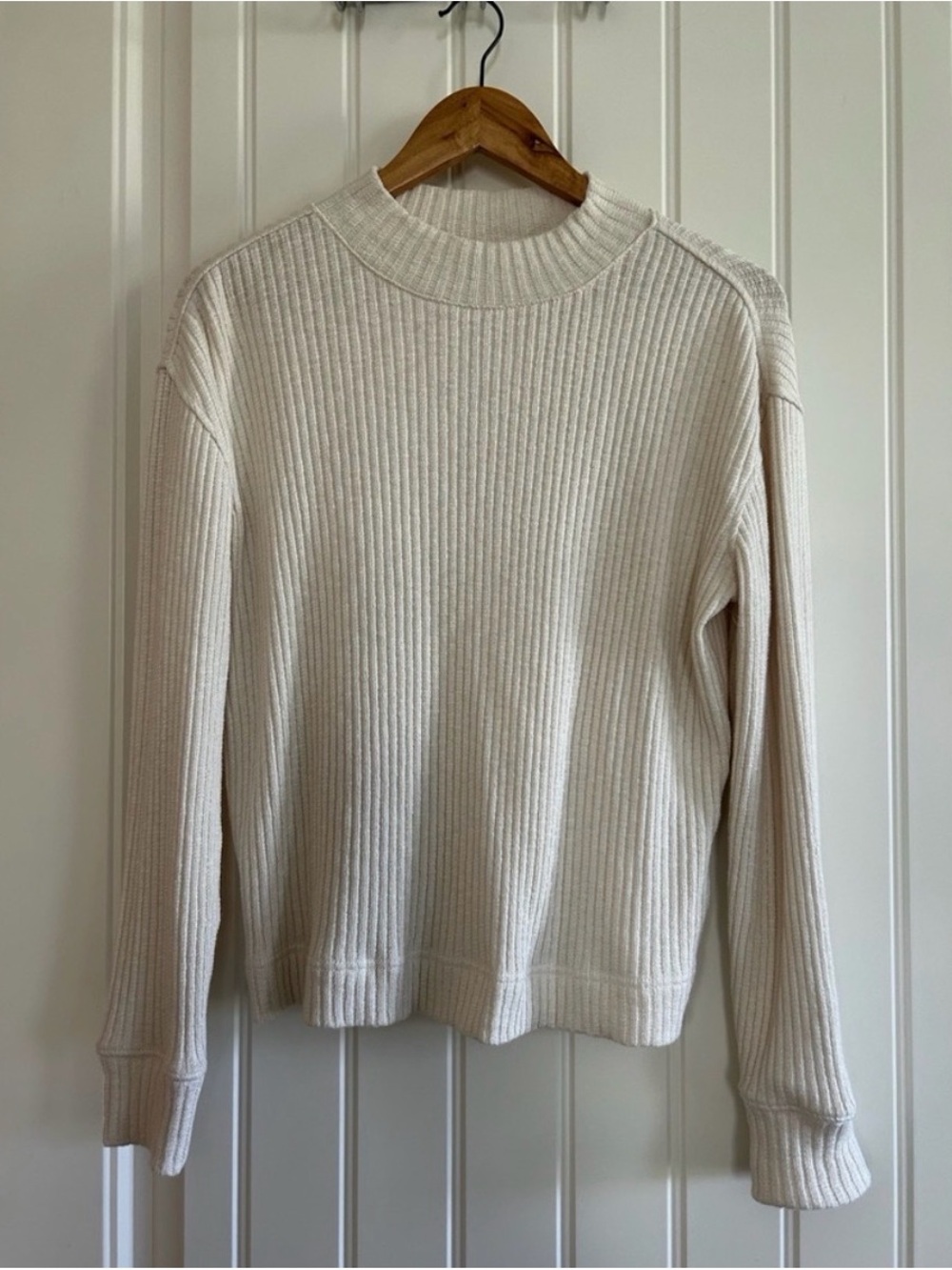 Everlane The Cozy Rib Funnel-Neck
NWOT